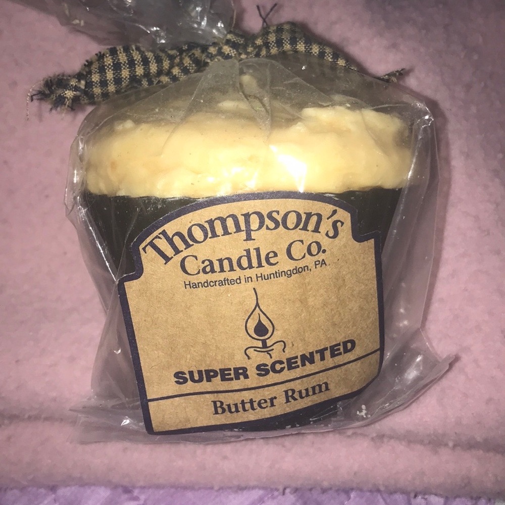 Thompson candle co. Super Scented Butter Rum 10oz
